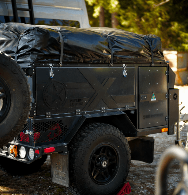 Precision-welded trailer system with integrated storage and utility — designed and built at OZK.