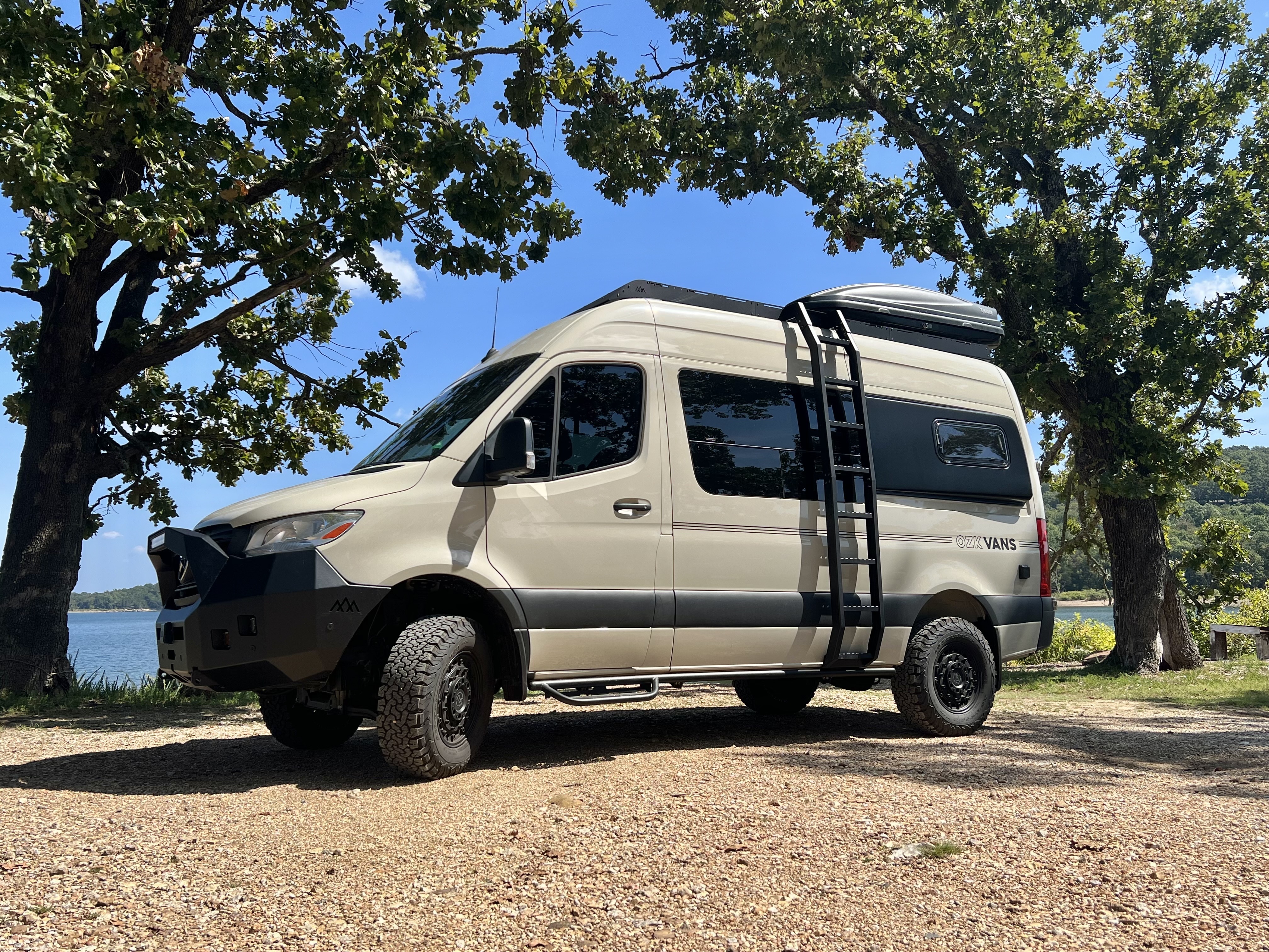  custom-built Class B RV by OZK Customs.