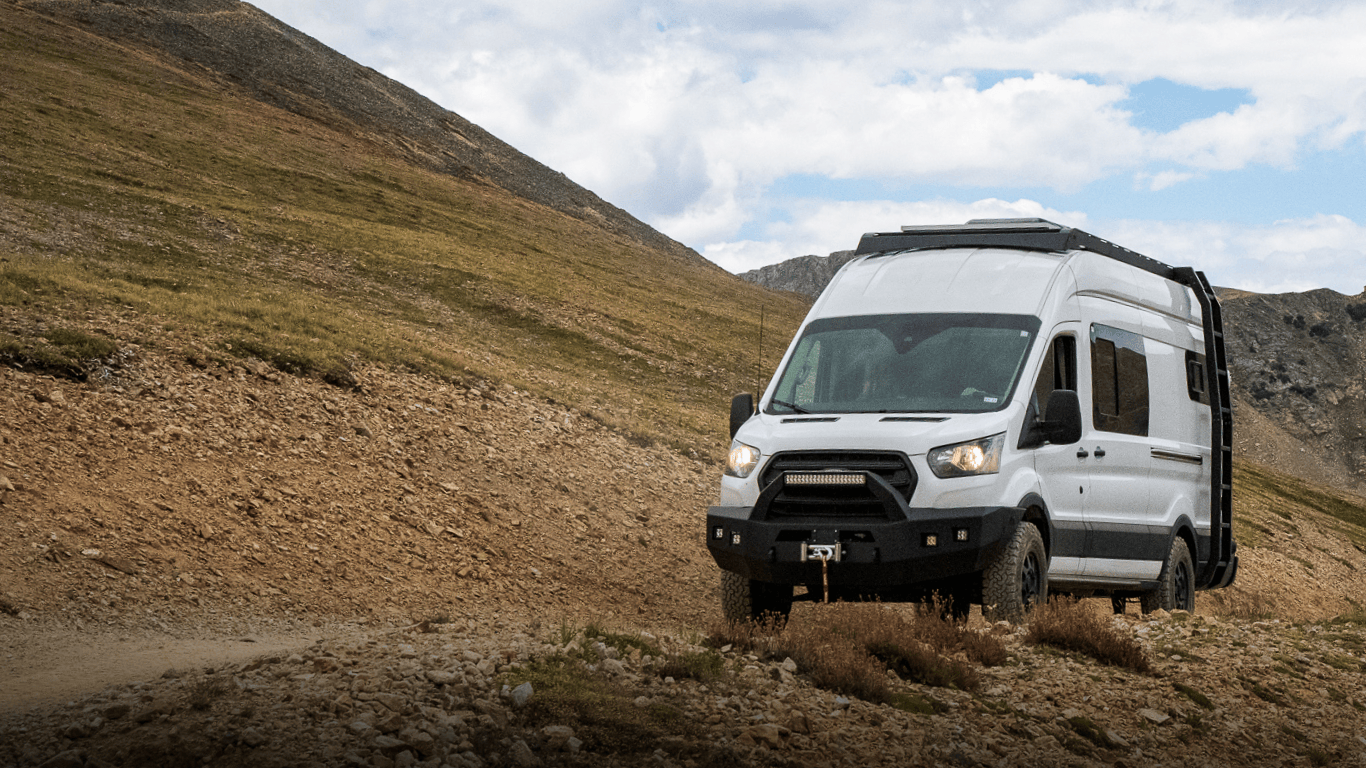 Adventure van background